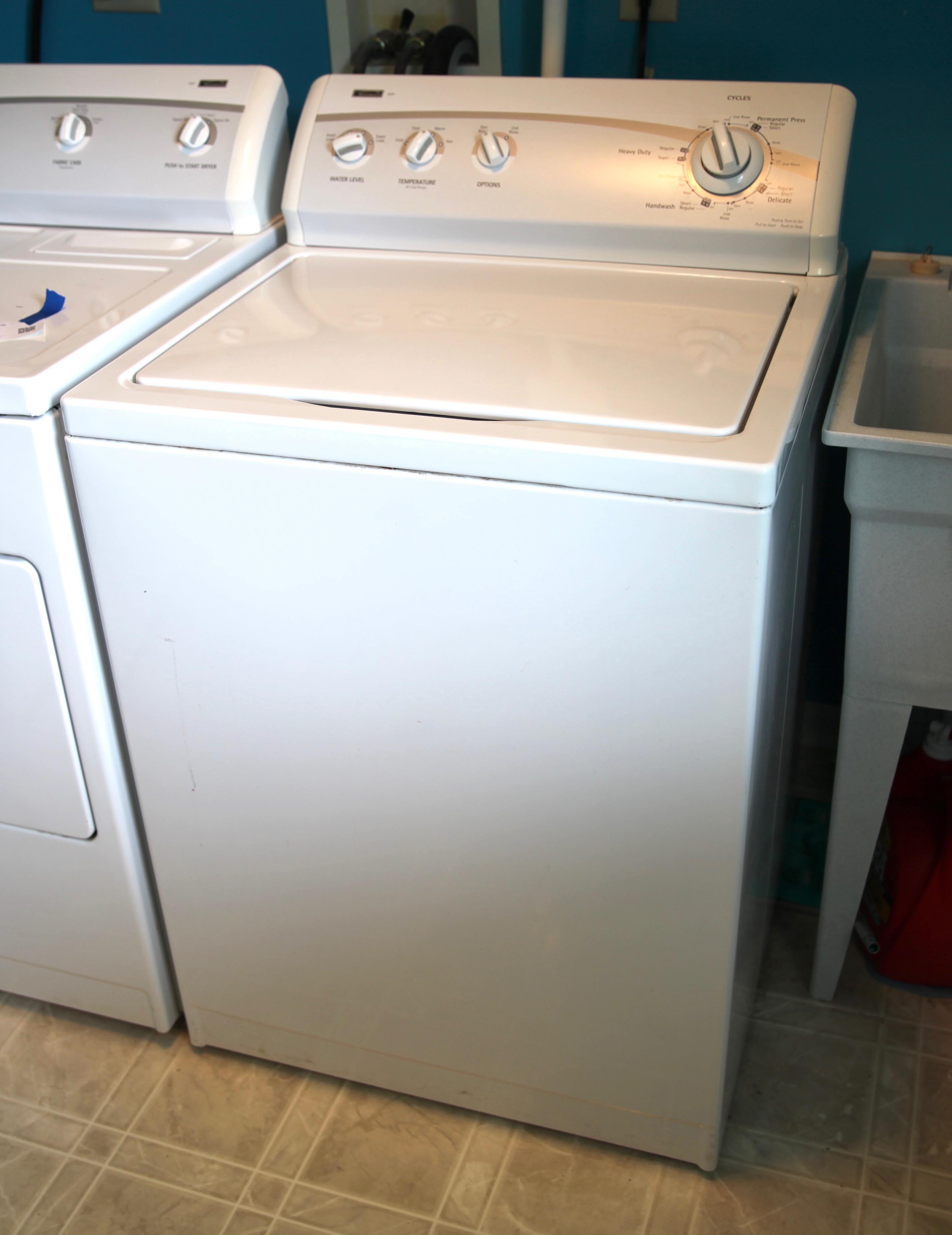 How To Open Kenmore Washer Lid